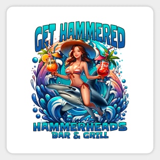 Hammerheads Bar & Grill Ocean City Boardwalk Maryland Magnet